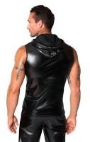 NOIR H081 Frenzy Sleeveless Hoodie