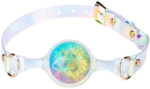 Silikónový náustok Crystal Bloom Gag