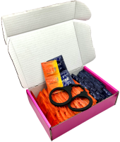 Súprava znecitlivujúcich kondómov – Delay pack (68 ks) + silikónové putá Handcuffs