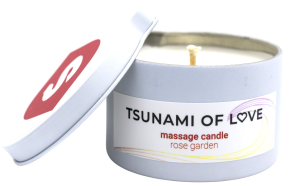Masážna sviečka Tsunami of Love Vanilla Love (100 ml)