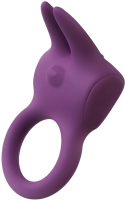 Vibračný erekčný krúžok Silicone Rabbit