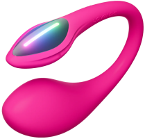 Lovense Lush Mini - Powerful Remote-controlled Wearable G-Spot Egg Vibrator - Pink