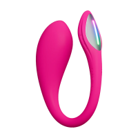 Lovense Lush Mini - Powerful Remote-controlled Wearable G-Spot Egg Vibrator - Pink