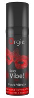 Orgie Sexy Vibe! hrejivý stimulačný gél s príchuťou jahody 15 ml
