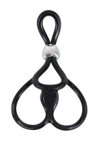 You2Toys Triple Ball and Cock Ring – trojitý erekčný krúžok na penis a semenníky