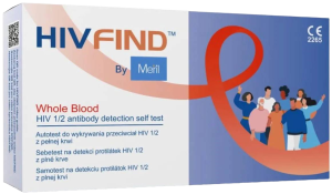 HIVFIND samotest na detekciu HIV z krvi 1 ks