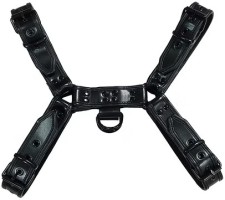 ROUGE Leather O.T.H Front Harness Black with Black Accessories