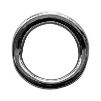 ROUGE Stainless Steel Ergonomic Cock Ring