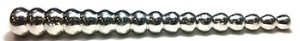 ROUGE Satinless Steel Beaded Hollow Urethral sound