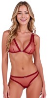 PASSION BELISSANA SET BURGUNDY