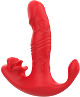 Prirážací nohavičkový vibrátor Inferno Touch s diaľkovým ovládaním