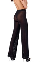 NOIR F374 Onyx Sheer Palazzo