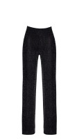 NOIR F374 Onyx Sheer Palazzo