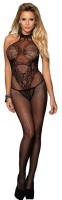 Butterfly Pattern Backless BodyStocking XS–M