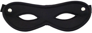 ROUGE Leather Open Eye Mask Black