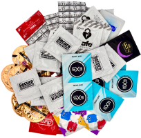 Súprava tenkých kondómov – Thin Pleasure pack (72 ks)