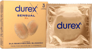 Durex Sensual – XL kondómy