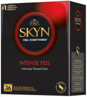 SKYN Intense Feel - bezlatexové kondómy s vrúbkami