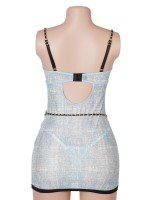 Chic Riviera blue dress