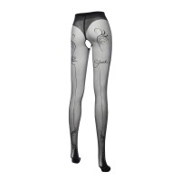 Slut - Open Crotch Pantyhose