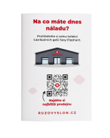 Vzorky lubrikačných gélov Sexy Elephant (6 ks)