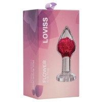 LOVISS - Gomphrena Globosa - Garden Flower Butt Plug - Transparent
