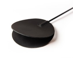 Kožený bičík Obsidian Loop (68 cm)