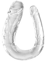 King Cock Clear Large Double Trouble Dildo