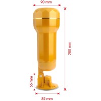 Automatický masturbátor s prísavkou Shyla Power Legent (28 cm)