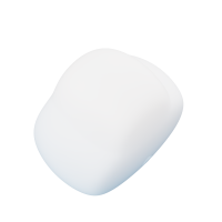 Vibračný senzorický mráčik Fluffy Sense (9 cm)