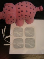 Mystim - Elektródy pre Tens Unit 40 × 40 mm