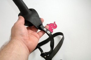 Pripínací penis Double Black