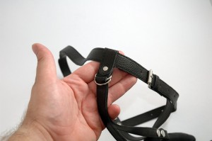 Pripínací penis Double Black