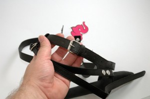 Pripínací penis Double Black