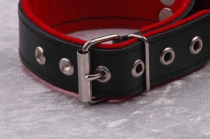 Kožená putá na ruky a nohy BlackRed