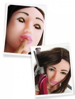 Pánsky masturbátor Blow Job Brunette
