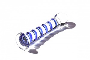 Sklenené dildo Arts Clair Bleu