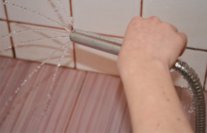 Análny sprcha Silver Flash - prúd vody