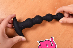 Análne guličky Vibro Bubbles - skúšame ohybnosť