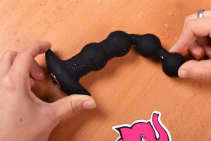 Análne guličky Vibro Bubbles - skúšame ohybnosť