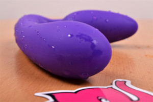 Partnerské dildo Strapless Triple Game (20 cm)