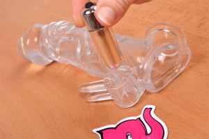 Návlek na penis Vibro Man - vyťahovanie vibračné patróny