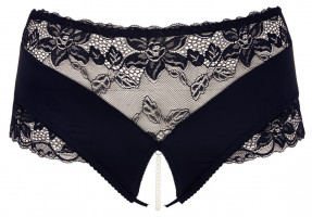 Plus size nohavičky Pearl Queen, predok