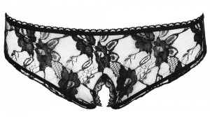 Čierne nohavičky Lace Dream, spredu
