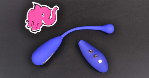 Vibračné vajíčko pre elektrosex Midnight Dream