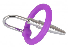 Sperma Stopper so silikónovým krúžkom Glans Ring (8 mm)