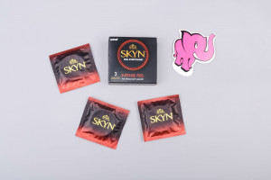 SKYN Intense Feel – bezlatexové kondómy (3 ks)