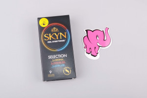 SKYN Selection - mix bezlatexových kondómov (9 ks)