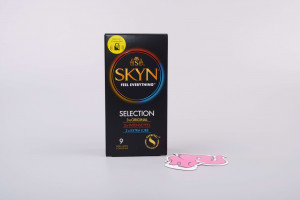 SKYN Selection - mix bezlatexových kondómov (9 ks)