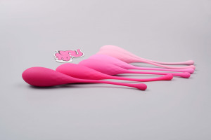 Sada vaginálnych činiek Deluxe Petite Kegel Balls